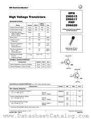 2N6515-D datasheet pdf ON Semiconductor