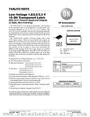 74ALVC16373-D datasheet pdf ON Semiconductor