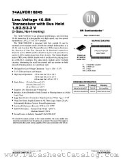 74ALVCH16245-D datasheet pdf ON Semiconductor