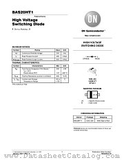 BAS20HT1-D datasheet pdf ON Semiconductor