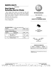 BAS70-04LT1-D datasheet pdf ON Semiconductor