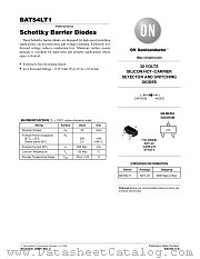 BAT54LT1-D datasheet pdf ON Semiconductor