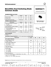 BAW56LT1-D datasheet pdf ON Semiconductor