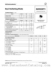 BAW56WT1-D datasheet pdf ON Semiconductor