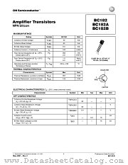 BC182-D datasheet pdf ON Semiconductor