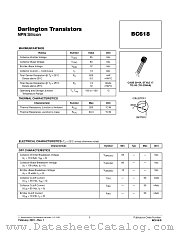 BC618-D datasheet pdf ON Semiconductor