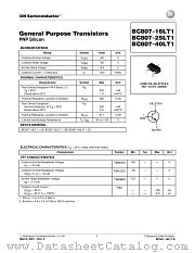 BC807-16LT1-D datasheet pdf ON Semiconductor