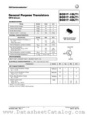 BC817-16LT1-D datasheet pdf ON Semiconductor