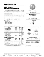 BCP53T1-D datasheet pdf ON Semiconductor