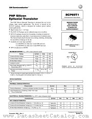 BCP69T1-D datasheet pdf ON Semiconductor