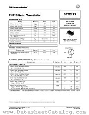 BF721T1-D datasheet pdf ON Semiconductor