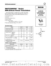 BUS50-D datasheet pdf ON Semiconductor