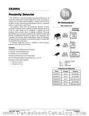 CS209A-D datasheet pdf ON Semiconductor