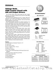 CS3524A-D datasheet pdf ON Semiconductor