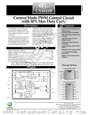 CS3845B-D datasheet pdf ON Semiconductor