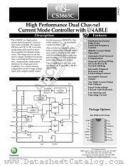 CS3865C-D datasheet pdf ON Semiconductor