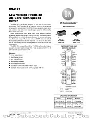 CS4121-D datasheet pdf ON Semiconductor