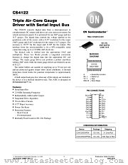 CS4122-D datasheet pdf ON Semiconductor