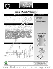 CS464-D datasheet pdf ON Semiconductor