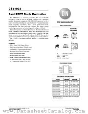 CS51033-D datasheet pdf ON Semiconductor