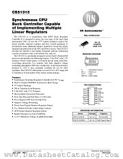 CS51313-D datasheet pdf ON Semiconductor