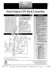 CS5132H-D datasheet pdf ON Semiconductor