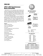 CS5150-D datasheet pdf ON Semiconductor