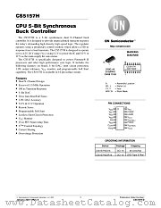 CS5157H-D datasheet pdf ON Semiconductor