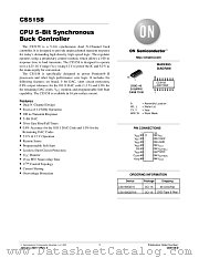 CS5158-D datasheet pdf ON Semiconductor