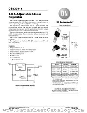 CS5201-1-D datasheet pdf ON Semiconductor