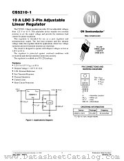 CS5210-1-D datasheet pdf ON Semiconductor