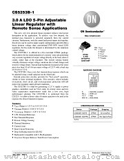CS5253B-1-D datasheet pdf ON Semiconductor