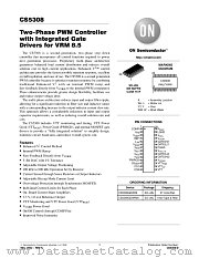 CS5308-D datasheet pdf ON Semiconductor