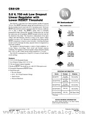 CS8129-D datasheet pdf ON Semiconductor