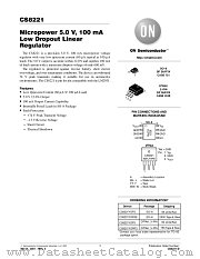 CS8221-D datasheet pdf ON Semiconductor
