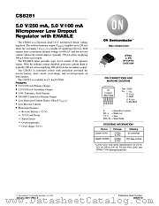 CS8281-D datasheet pdf ON Semiconductor