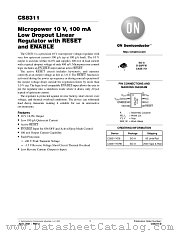 CS8311-D datasheet pdf ON Semiconductor