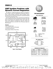 CS8312-D datasheet pdf ON Semiconductor