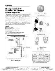 CS8321-D datasheet pdf ON Semiconductor