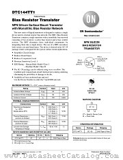 DTC144TT1-D datasheet pdf ON Semiconductor