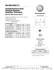 HN1B01FDW1T1-D datasheet pdf ON Semiconductor