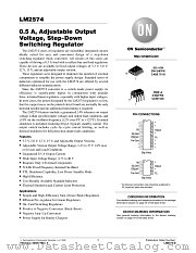 LM2574-D datasheet pdf ON Semiconductor
