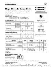 M1MA141KT1-D datasheet pdf ON Semiconductor