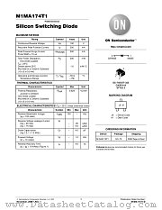 M1MA174T1-D datasheet pdf ON Semiconductor