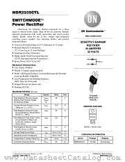 MBR2535CTL-D datasheet pdf ON Semiconductor