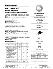 MBRB2060CT-D datasheet pdf ON Semiconductor