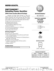 MBRD1035CTL-D datasheet pdf ON Semiconductor
