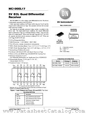 MC100EL17-D datasheet pdf ON Semiconductor