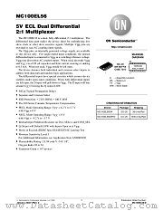 MC100EL56-D datasheet pdf ON Semiconductor