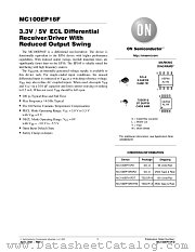 MC100EP16F-D datasheet pdf ON Semiconductor